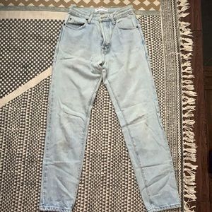American Apparel High-Waisted Jeans!